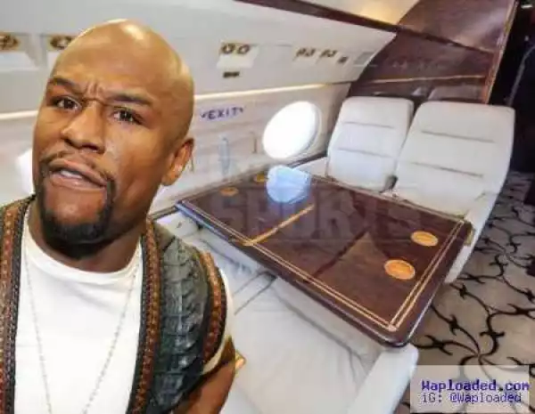 Mayweather Acquires Second Private Jet Worth $40million [SEE PHOTOS]